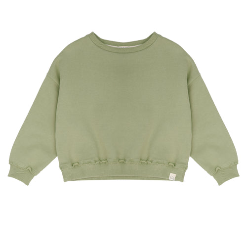 JENEST Lucky bird sweater Leaf green